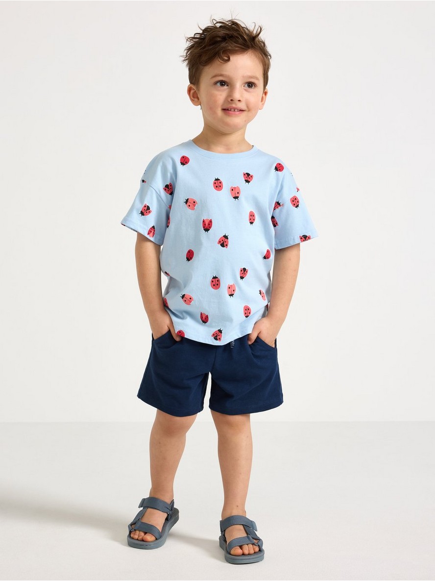 Sorts – Shorts in slub jersey