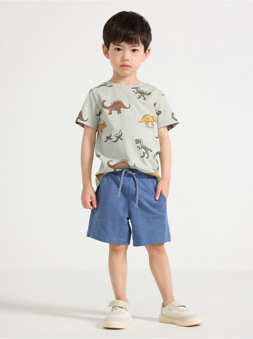 Sorts – Shorts in slub jersey