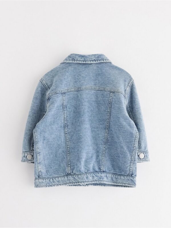 Soft jacket with denim look - 3004844-766