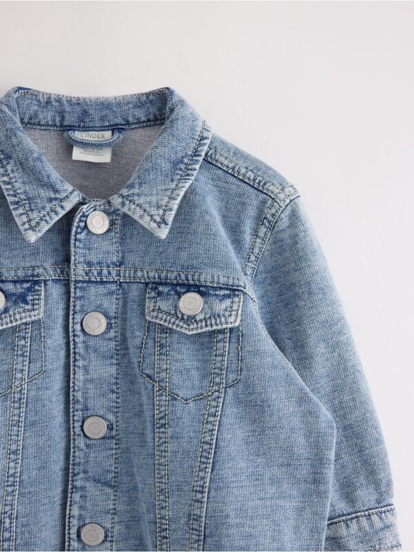 Soft jacket with denim look - 3004844-766
