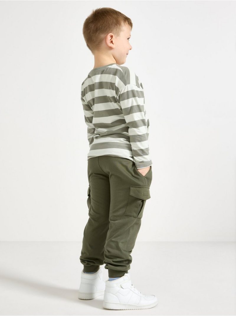 Joggers with brushed inside - 3004845-6876