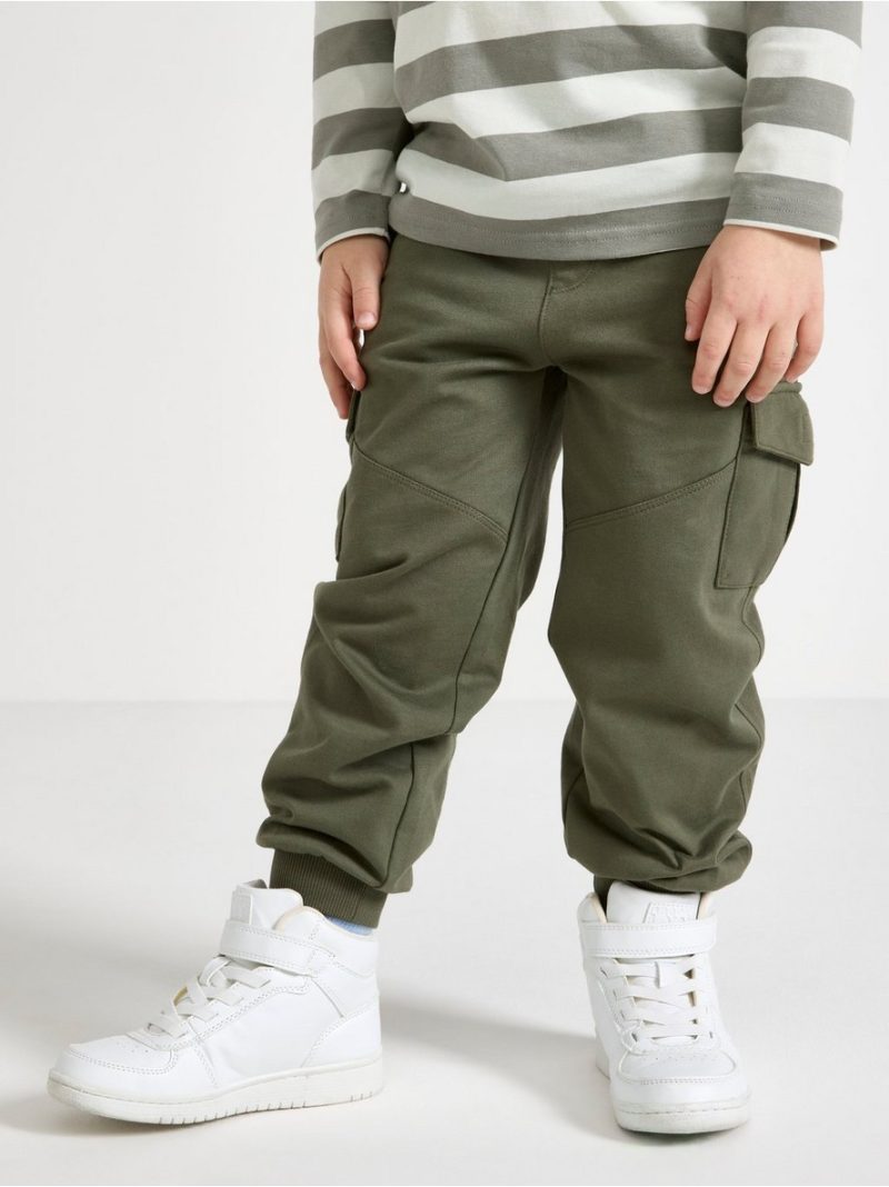 Joggers with brushed inside - 3004845-6876