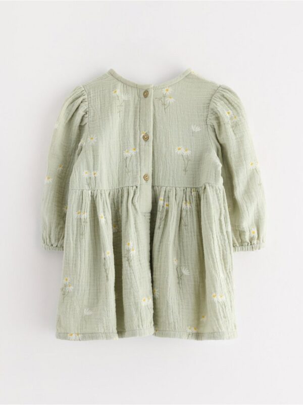 Dress in cotton gauze - 3004892-8884