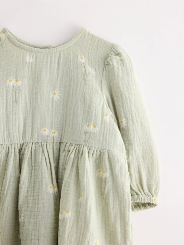 Dress in cotton gauze - 3004892-8884