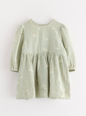 Dress in cotton gauze - 3004892-8884