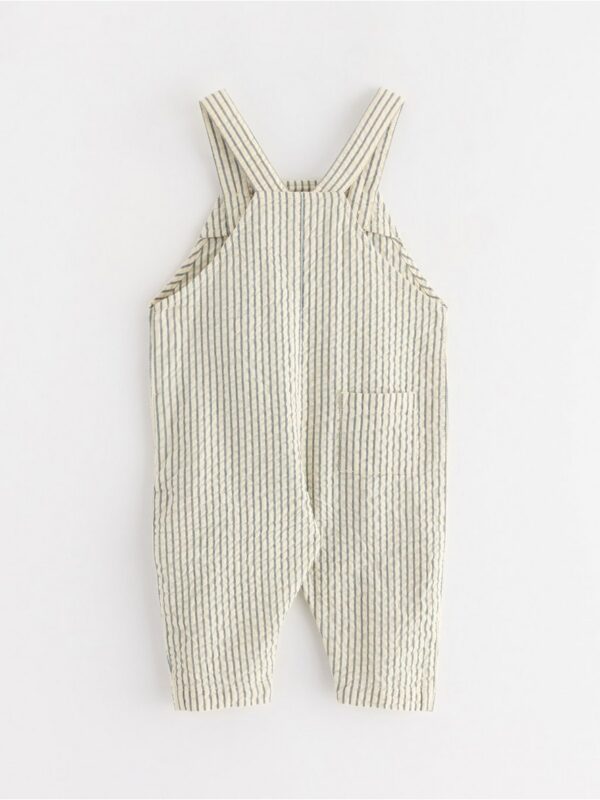 Dungarees in seersucker - 3004991-2498