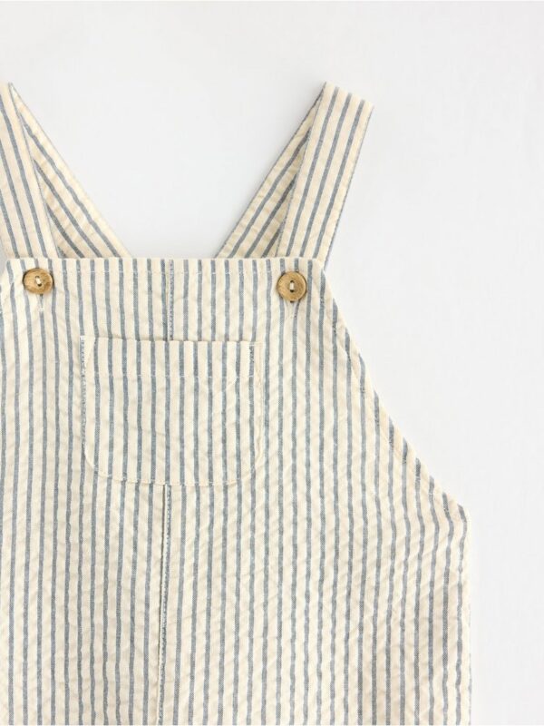 Dungarees in seersucker - 3004991-2498