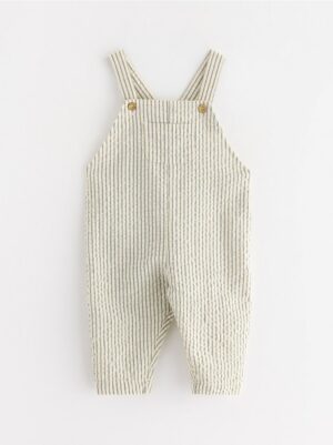 Dungarees in seersucker - 3004991-2498