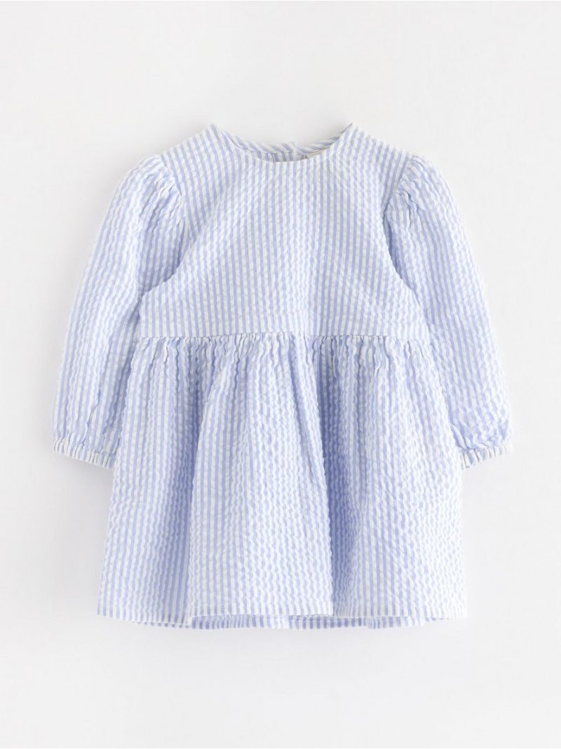 - Dress in seersucker Dress in seersucker - 3004994-1338
