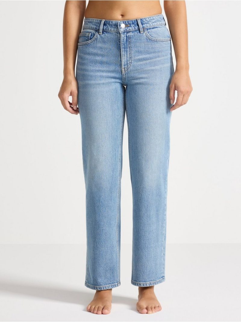 STRAIGHT Nea cropped  jeans with light stretch - 3005107-766