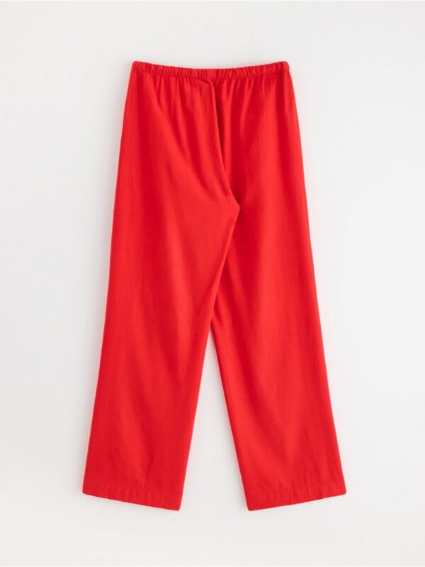 BELLA straight trousers in linen blend - 3005381-9873