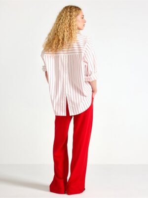 BELLA straight trousers in linen blend - 3005381-9873