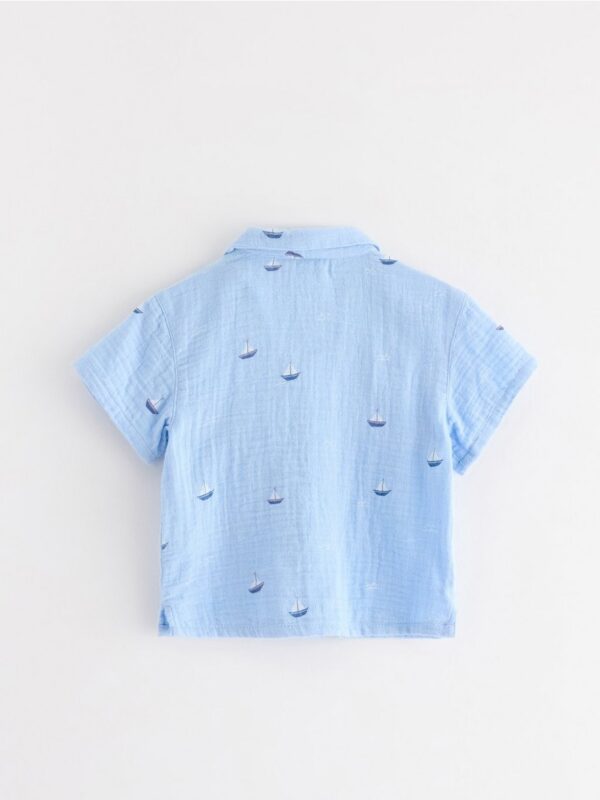 Shirt in cotton gauze - 3005678-1355