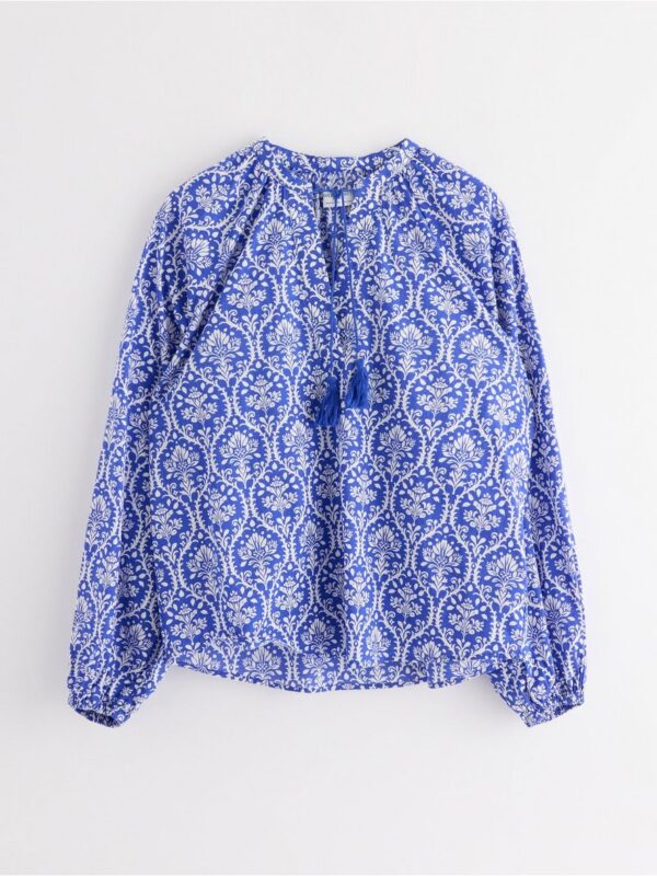 Long-sleeved blouse - 3005698-7343
