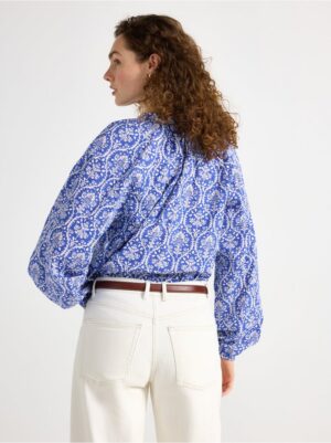 Long-sleeved blouse - 3005698-7343