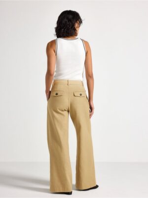 Trousers with wide legs - 3005763-9609