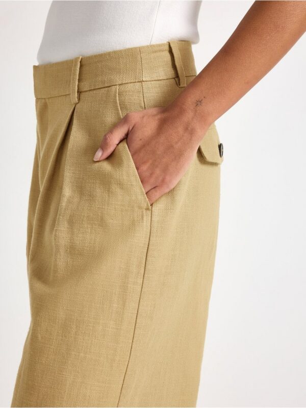 Trousers with wide legs - 3005763-9609