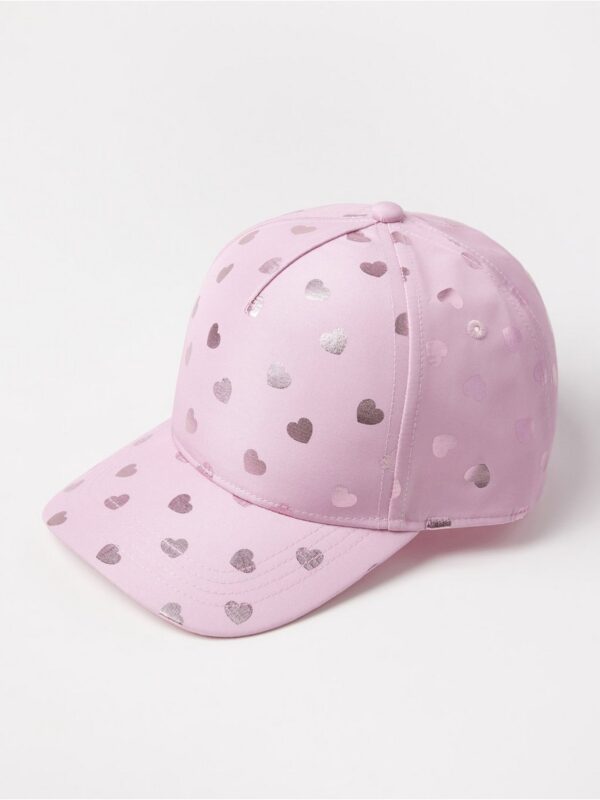 Cap with allover pattern - 3005823-683
