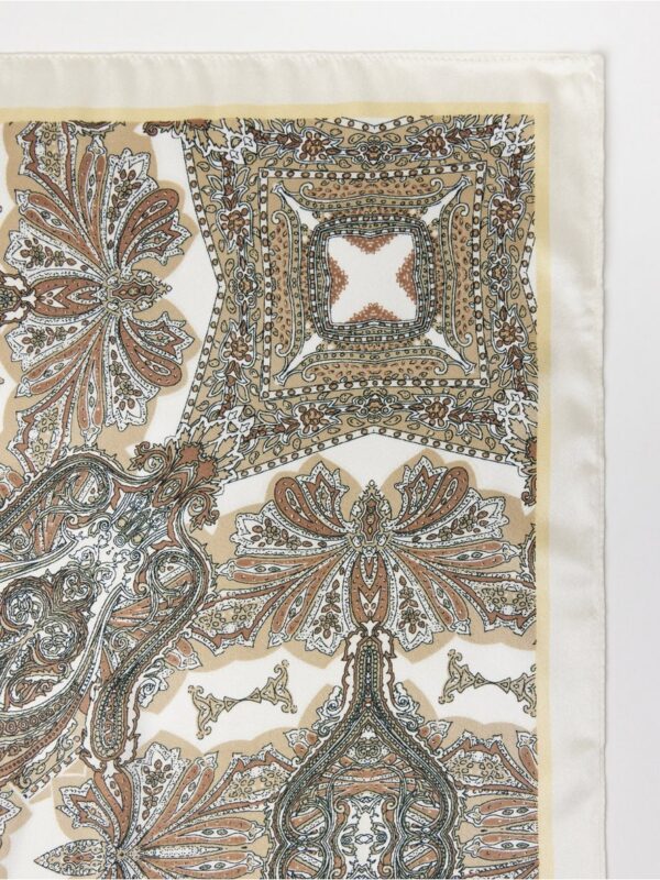 Scarf in satin - 3005859-9483