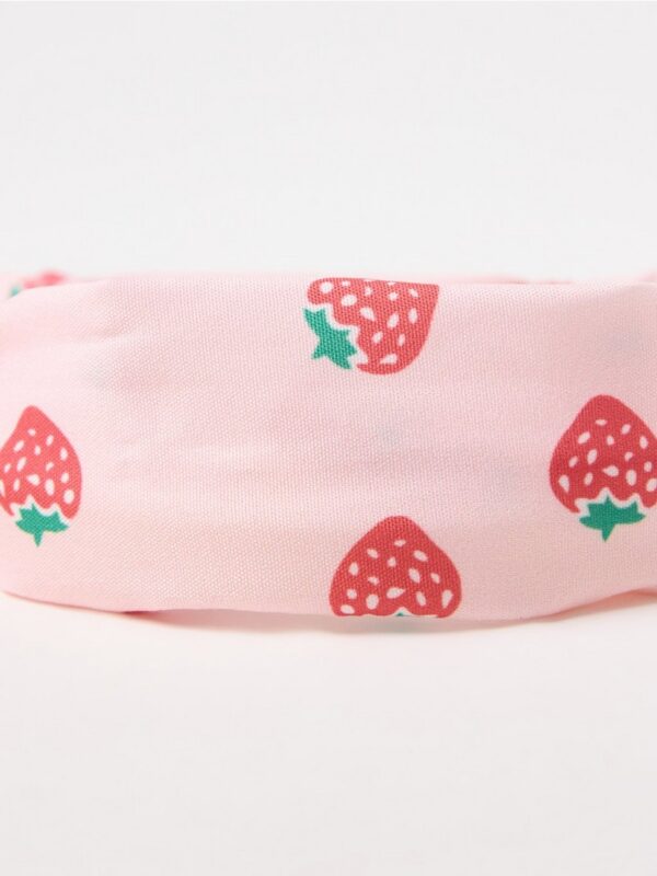 Alice band with strawberries - 3005939-7491
