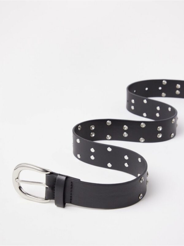 Belt with rhinestones - 3006138-80