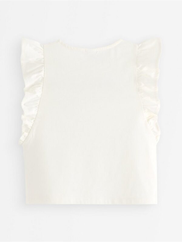 Top with flounce sleeves - 3006250-325