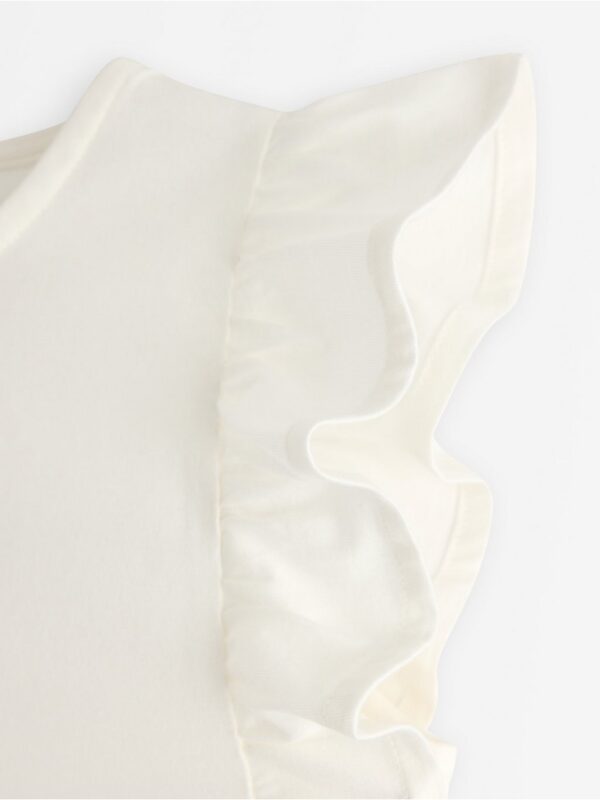 Top with flounce sleeves - 3006250-325