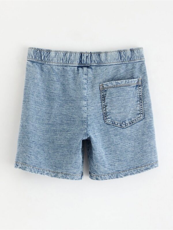 Shorts with denim look - 3006264-9392