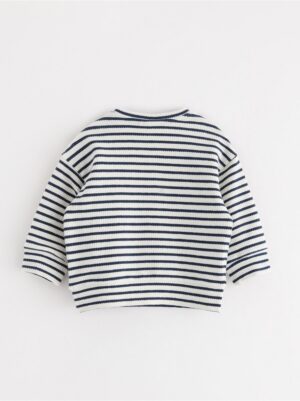 Crêped sweatshirt - 3006267-6728