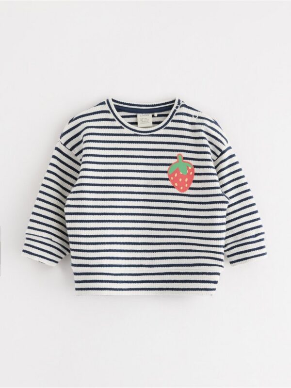 Crêped sweatshirt - 3006267-6728