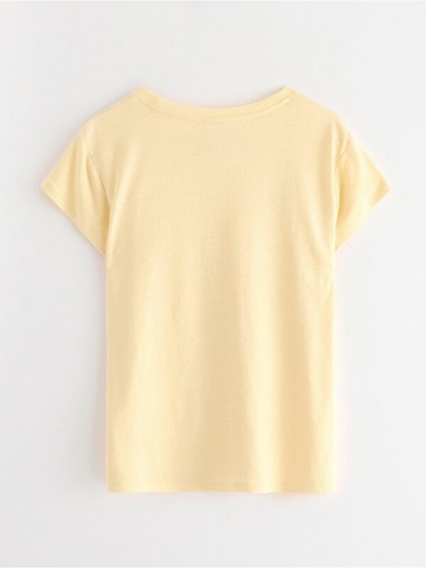 Top in linen blend - 3006518-9655