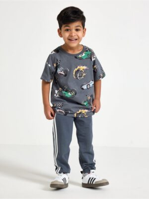 Joggers with brushed inside - 3006744-2498