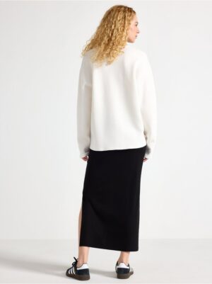 Ribbed jersey skirt - 3006884-80
