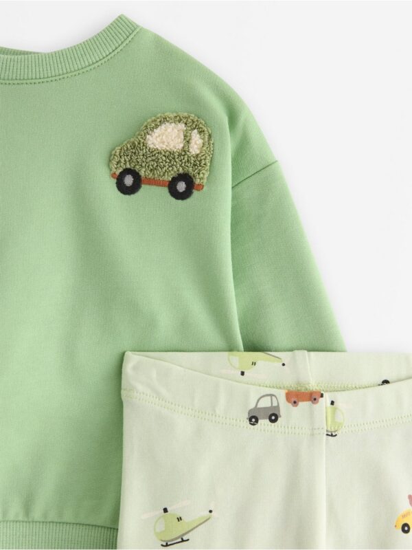 Set - sweatshirt and leggings - 3007132-1160