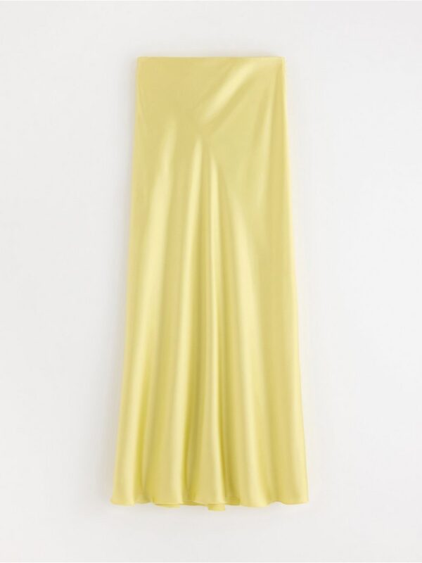 Maxi skirt in satin - 3000038-4692