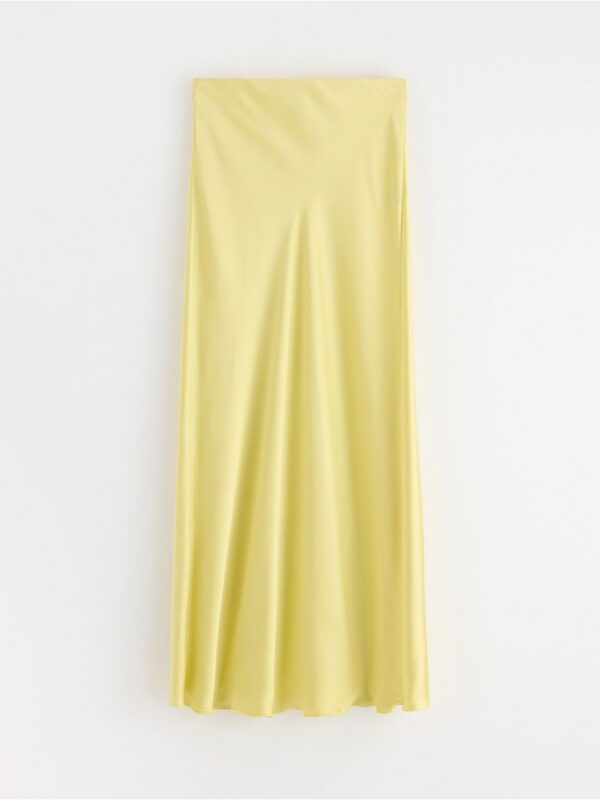 Maxi skirt in satin - 3000038-4692