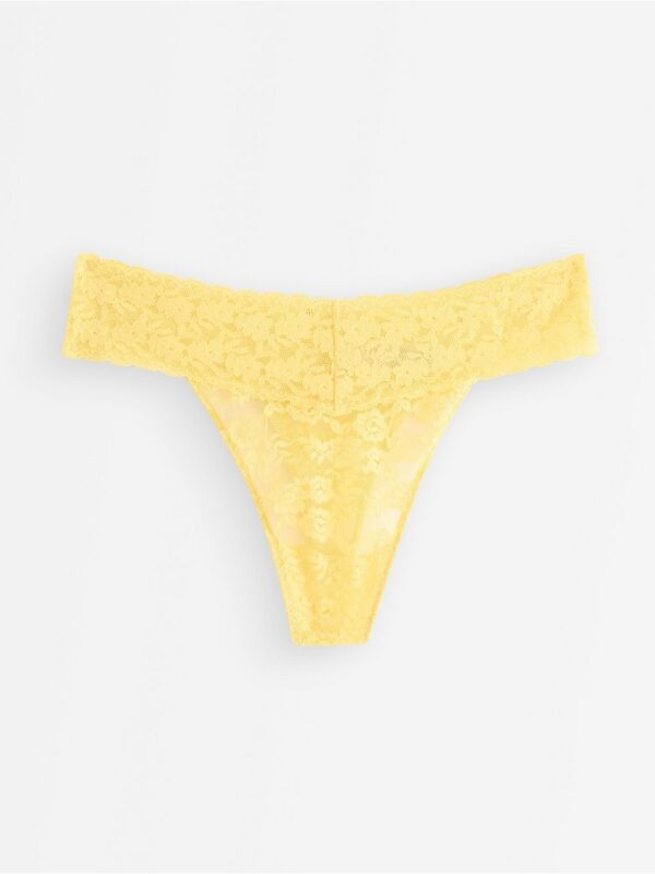 Thong in lace - 3001634-3876