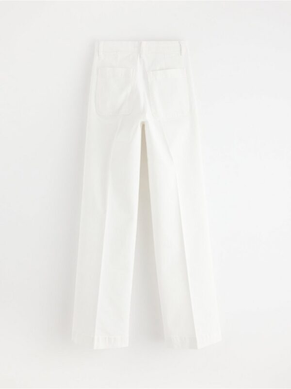 Wide trousers with high waist - 3001804-300