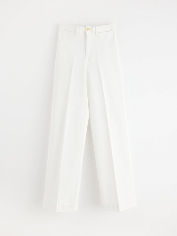 Wide trousers with high waist - 3001804-300