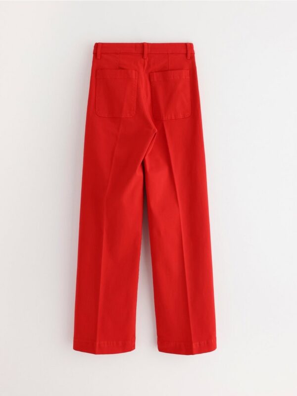 Wide trousers with high waist - 3001804-8668