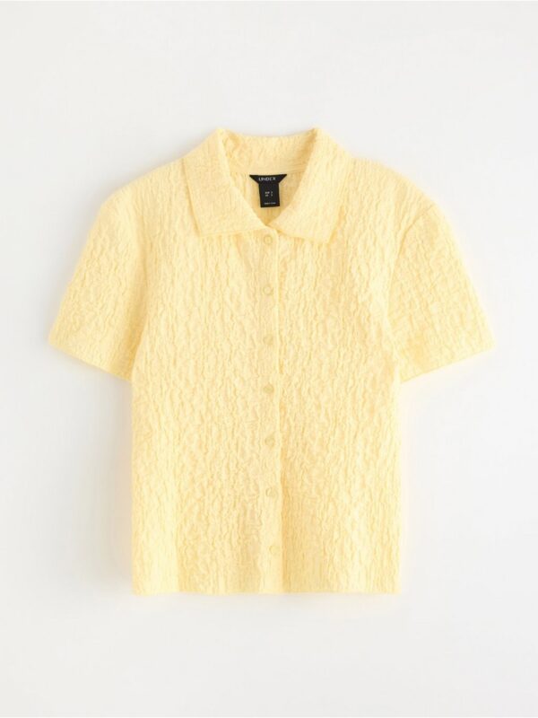 Crinkled shirt - 3003455-4448