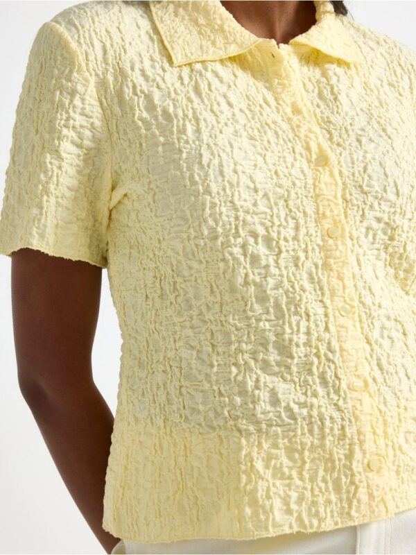Crinkled shirt - 3003455-4448