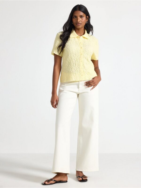 Crinkled shirt - 3003455-4448