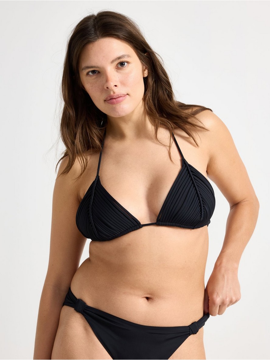 Kupaci kostim gornji deo – Triangle bikini bra with strap details