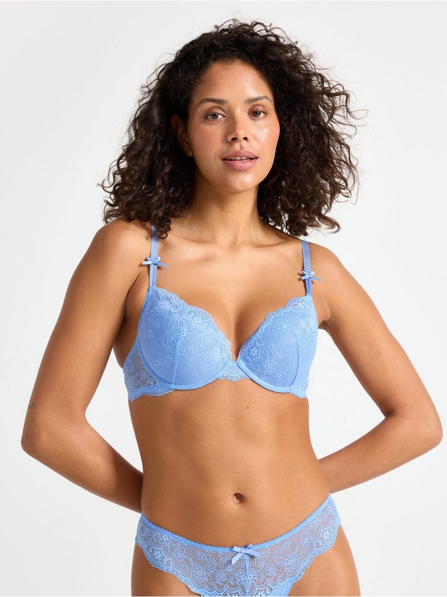 Brushalter – Malva push-up bra with lace