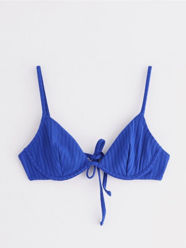 Unpadded bikini bra with underwire - 3004191-6838