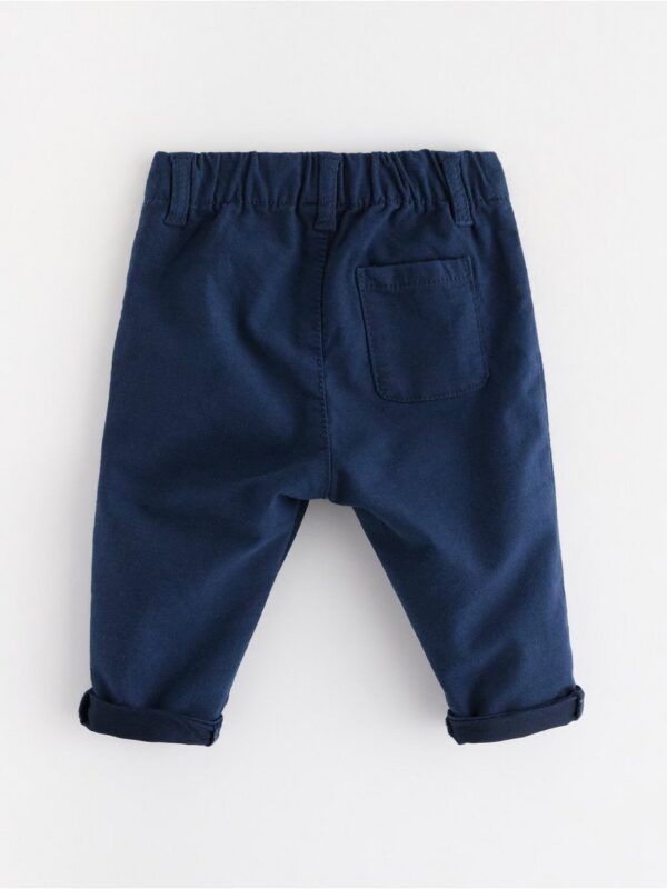 Trousers in cotton twill - 3004203-6842