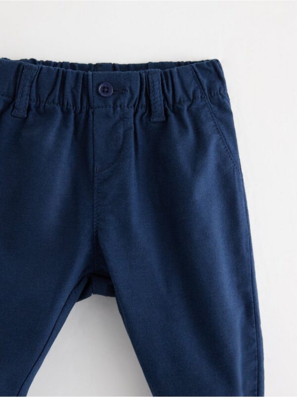 Trousers in cotton twill - 3004203-6842