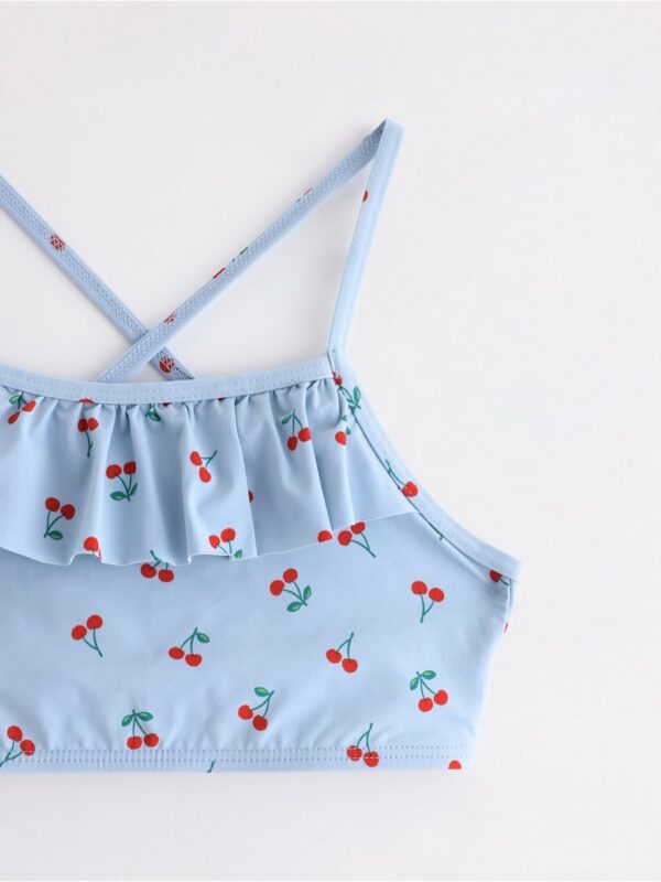 Bikini top with frills - 3004324-8852
