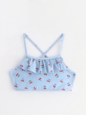 Bikini top with frills - 3004324-8852